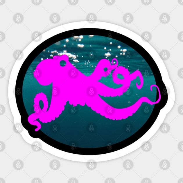 octopus tentacle Sticker by FromBerlinGift